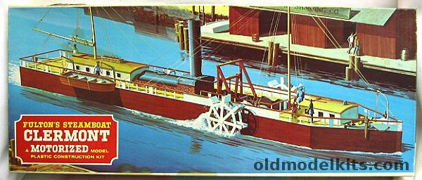 Lindberg 1/96 Fulton's Steamboat Clermont Motorized, 789M-400 plastic model kit